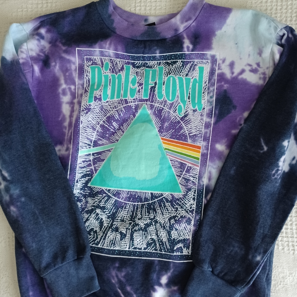 Pink Floyd tye dye sweatshirt Med EUC - Picture 1 of 8